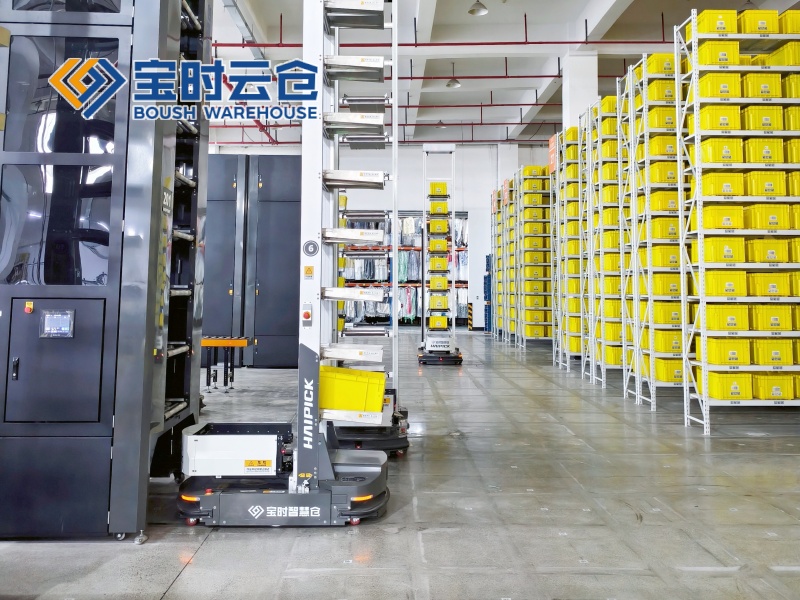 如东智慧云仓-机器人分拣+打包+发货